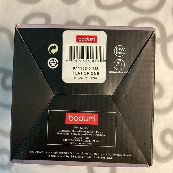 BODUM Pavina Tea for One Mug w/ Infuser NIB - Picture 4 of 10